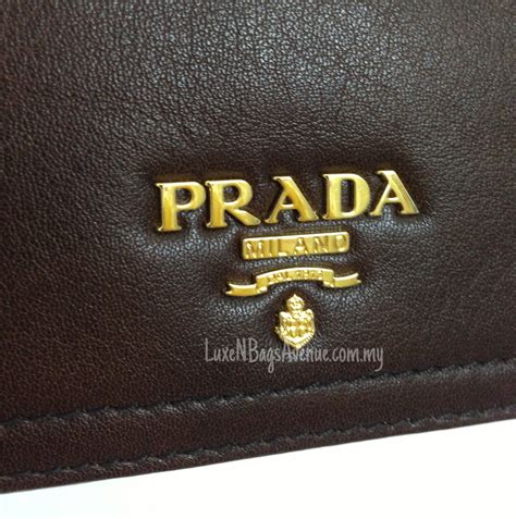 Prada Soft Calf Leather Wallet 